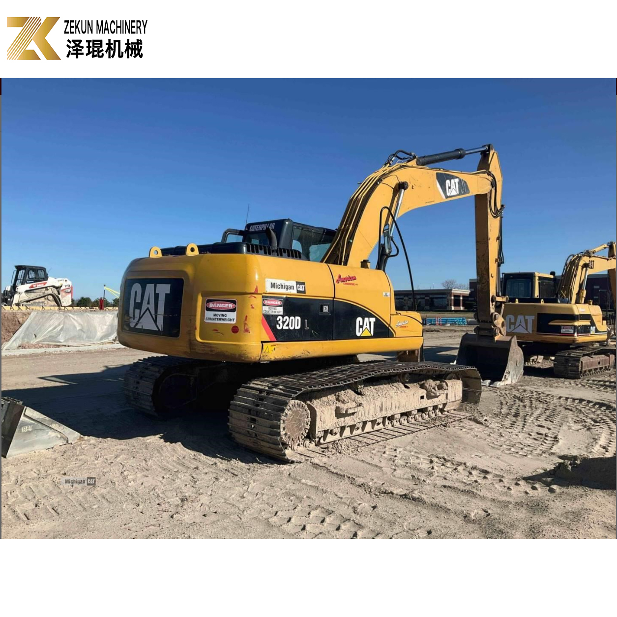 Cat 320D2GC CL Used Crawler Excavator 20TON Caterpillar 320d2gc With Tracks