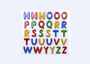 Wholesale Safe Glitter Letter Stickers , Kindergarten Childrens Alphabet Stickers from china suppliers