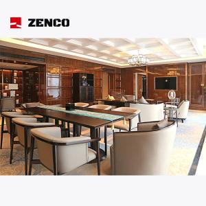 Wholesale Hotel Meeting Room Furniture Includ Solid Wood Long Meeting Table With 8 Meeting Chairs from china suppliers