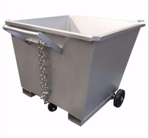 Wholesale Lightweight Tipping Bins Forklift Attachment Quick Tip Bins from china suppliers