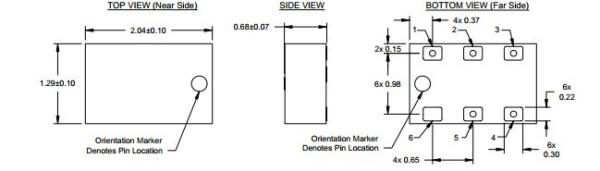 BD1222J50200A15 Ultra Low Profile 0805 Balun 50Ω to 200Ω Balanced RF Power