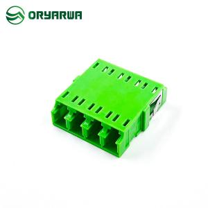 Wholesale APC Quad Integrated LC Fiber Optic Adapter For Telecom Network from china suppliers