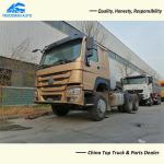 50 Tons SINOTRUK HOWO 420HP Prime Mover Truck With Tubeless Tire