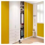 MDF Plastic Bedroom Sliding Wardrobe Modern Metal Solid Wood