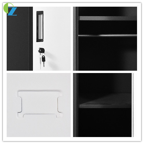Horizontal 6 Door Steel Office Locker Disassemble For Gym School Swimming Pool