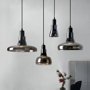 Wholesale Modern Smoky Glass Pendant Lights Kitchen Cafe Bar Dining Room Home Shadows Pendant Lamp(WH-GP-157) from china suppliers