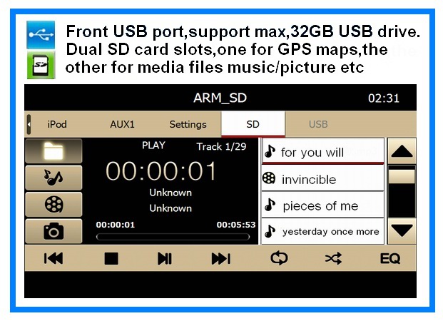 Mercedes benz CLK-C208 W208 car dvd player with steering wheel control iPod RDS OCB-8802