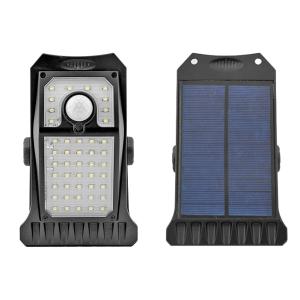 China Solar LED Street Light Outdoor Clip-on Motion Sensing Light IP65 Waterproof Camping Light for Wall Fence Camping on sale