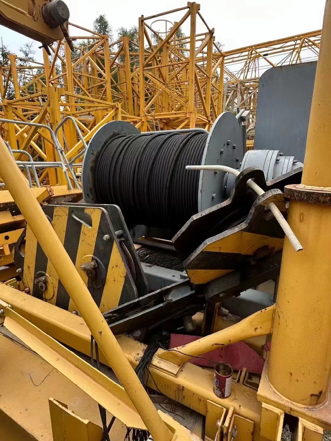 Famous Brand Xg Year 2020 Used Tower Crane 7525-18 Series Luffing Cranes