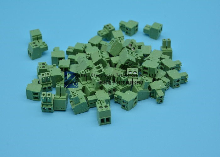 Terminal Block green CB Connector Wire Range Spiral XP Wire 15EDG-3.81-2P