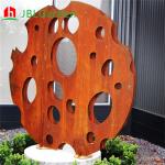 Rustic Red Metal Art Garden Corten Steel Sculpture For Landscaping