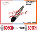 BOSCH 0445120384 Neutral Diesel Fuel Injector Assembly 0445120384 5310954 For