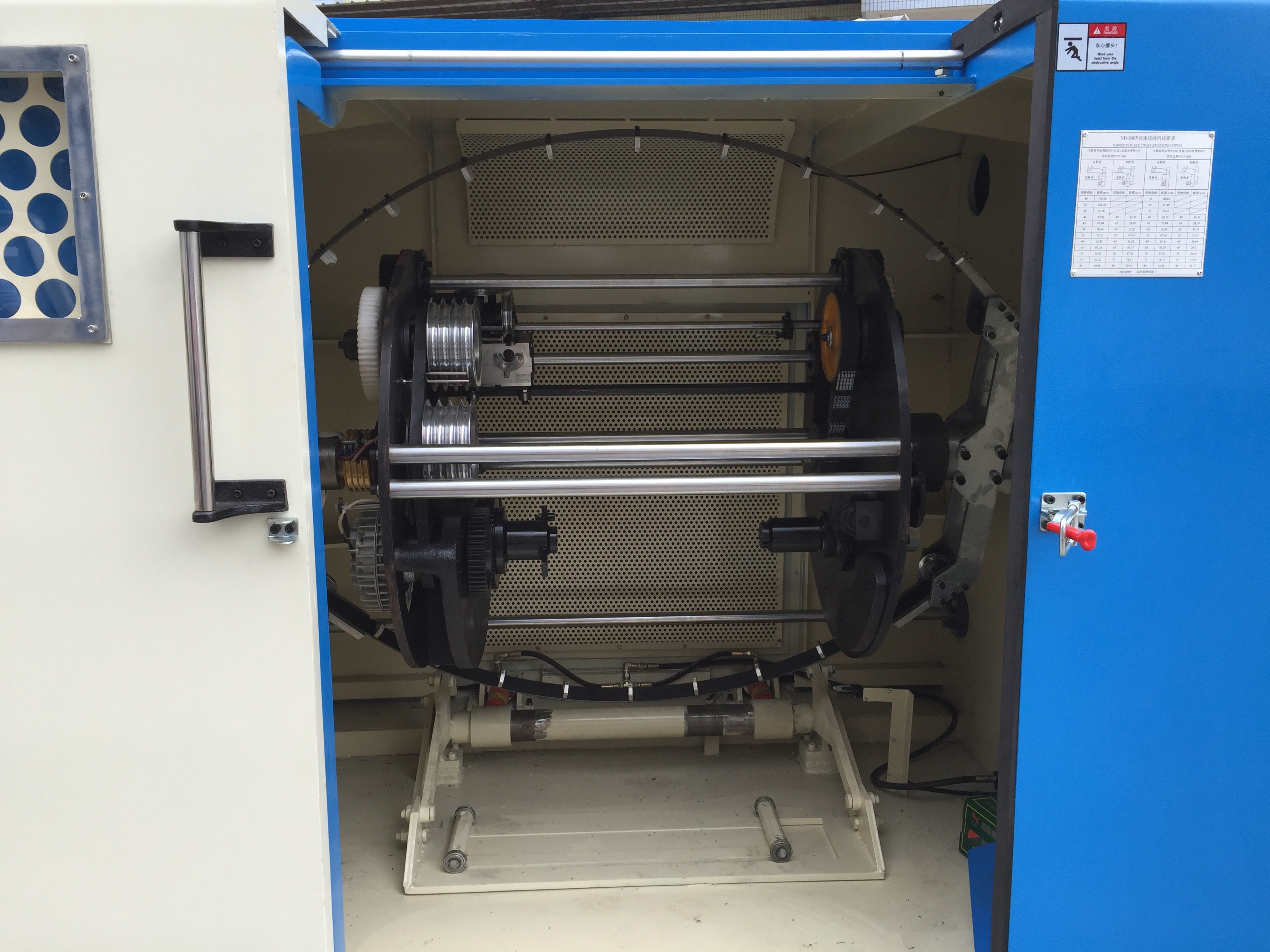 Soft Flexible Wire Bunching Machine , Aluminum Cable Twisting Machine 