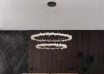 Modern Style Hanging Lighting Luxury Circle Rings Pendant Light Ceiling LED