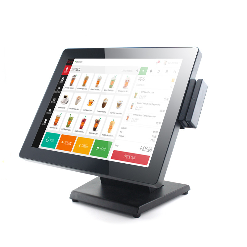 4:3 Ratio Touch Screen Point Of Sale Terminals 1024x768 Hotel Pos System