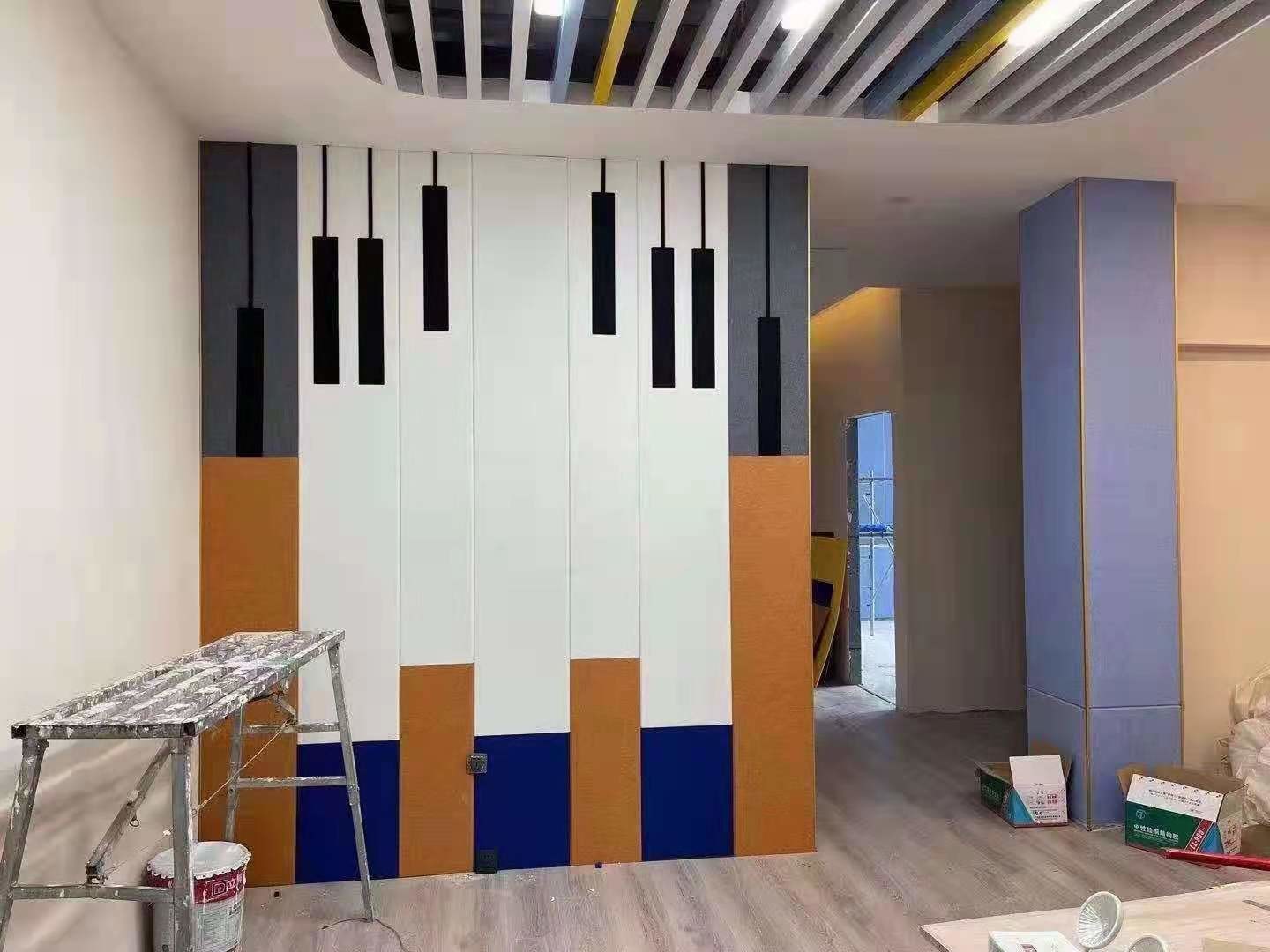 3D 9mm Thick Eco-Friendly PET Sound Dampening Decor Acoustic Wall Panels