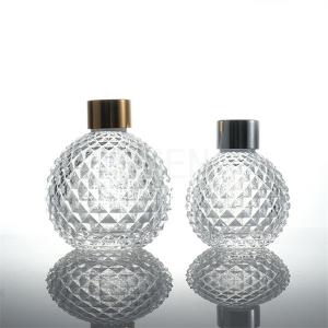 Wholesale Cylinder Transparent Glass Diffuser Bottle 200ml Aromatherapy Oil Bottle from china suppliers