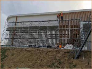 Wholesale Contemporary Artistic Special Shaped Frame Refab Building Construction from china suppliers