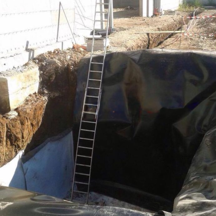 Smooth Surface High Density Geomembrane 1mm-3mm Thickness for Pond Dam and Lagoon Liner