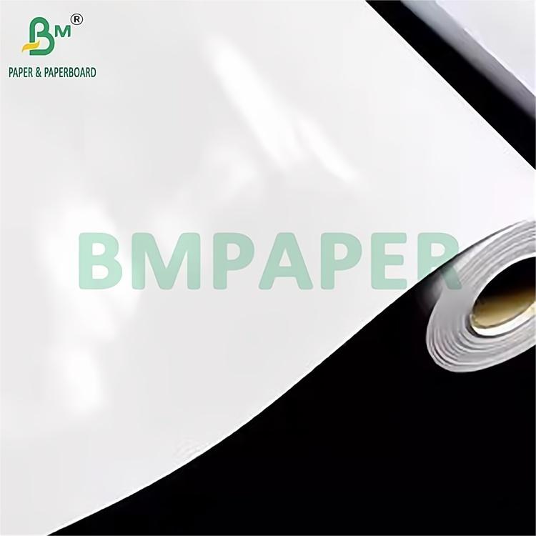 180g 200g High White Photo Paper Plus Glossy 1 Side Coat 24" 36" X 30m 50m Length Rolls