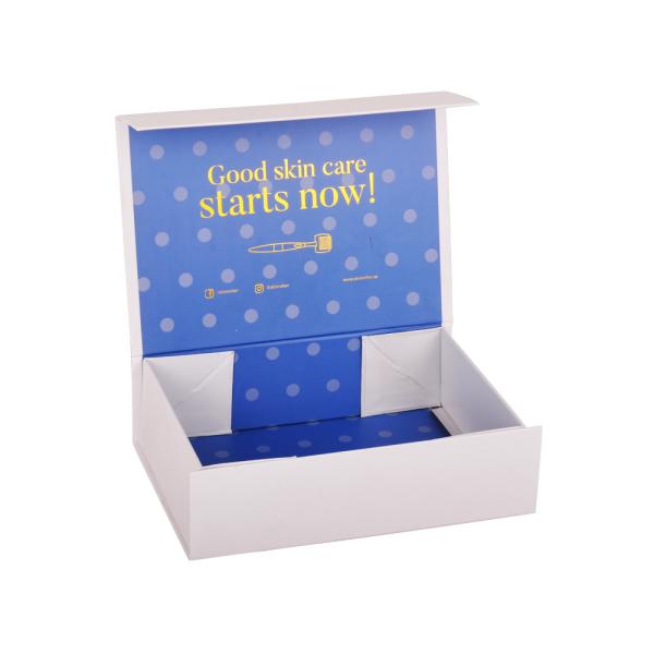 1mm Luxury Perfume Packaging Boxes , Cosmetic Paper Boxes With Golden Hot