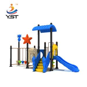 Wholesale Outdoor PVC Coated Kindergarten Kids Playground Slide Roto Moulded from china suppliers