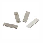 Steel Plate N35 Neodymium Magnetic Name Badge 45x13x6mm