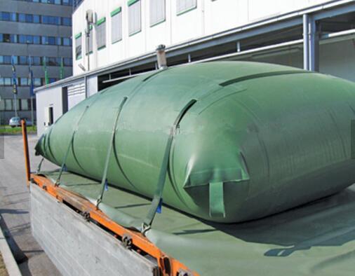 Vehicle Collapsible Water Container ,Dark Green Color 3500 Liter Water Bladder