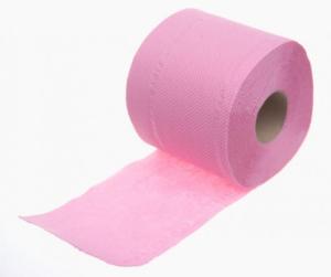 Wholesale 100% wood pulp sexy pink colored toilet tissue roll from china suppliers