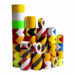 Conspicuity Reflective Warning Tape Sticker Biocolor Black And Yellow