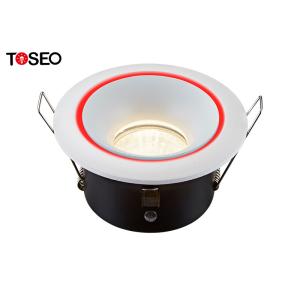 Wholesale Aluminum IP65 White Bathroom Downlights , Trim Cover Changeable LED Downlights from china suppliers
