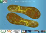 0.5 OZ Sink Gold 1mm Pitch FPC Flexible Printed Circuit , Foot Massage Use Flex