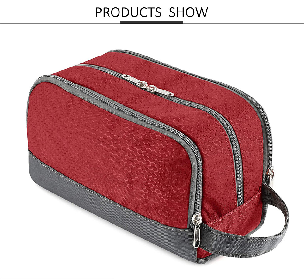 Break Resistant Nylon Waterproof Dopp Kit For Travel