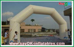 Wholesale Party City Balloon Arch Exhibition Inflatable Finish Arch Durable With Oxford Cloth 0.4mm PVC from china suppliers