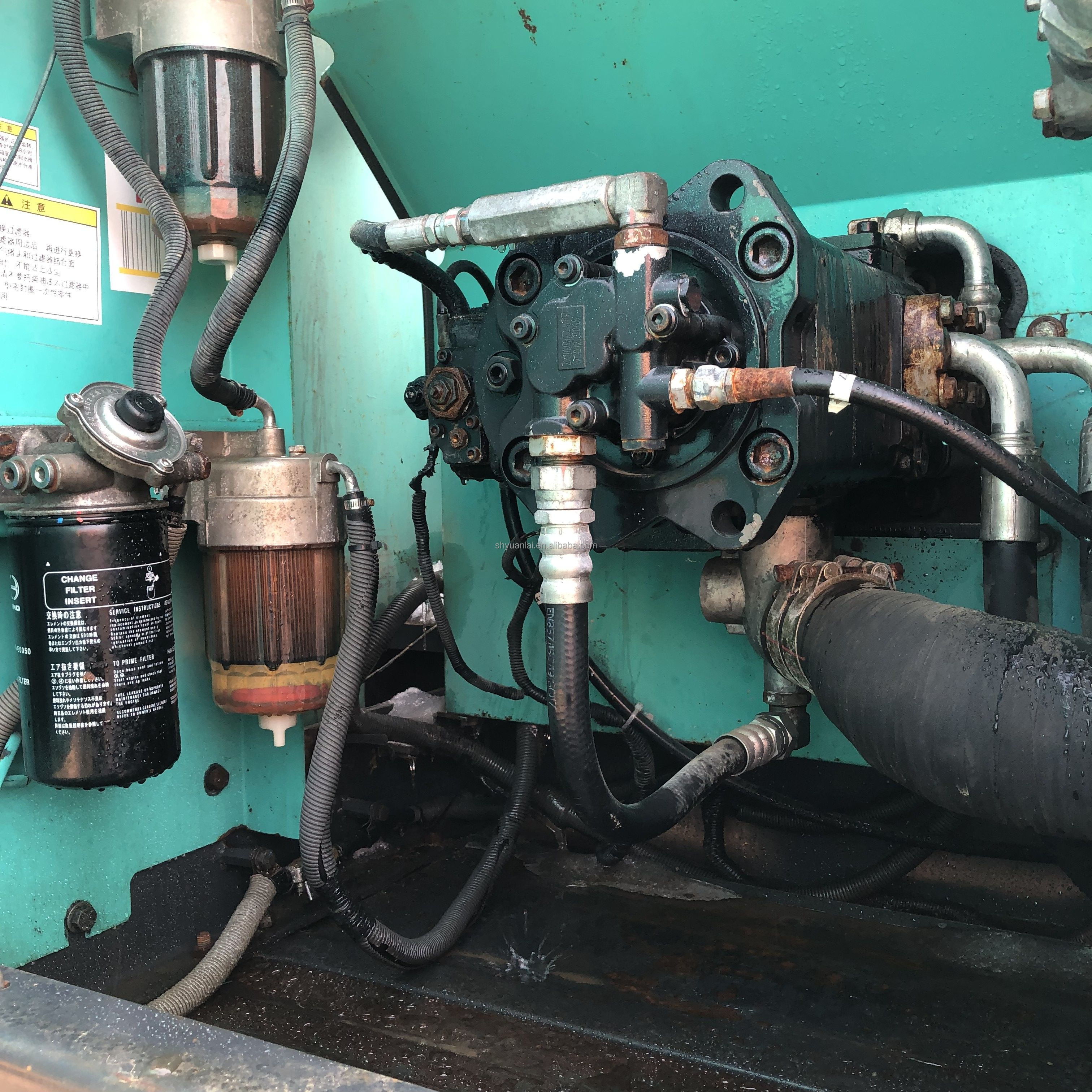 Good Condition Used Kobelco SK350LC Excavator with Original Hydraulic Valve 196.9KW