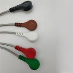 Compatible HP / PH Ecg Leads Medical AHA Standard 6 Months Warranty