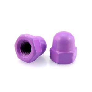 Wholesale Passivation Domed Cap Nuts M2 Purple Grade 6.8 Nickel Plated Metal Nut from china suppliers
