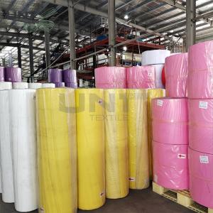 Wholesale Plain Polypropylene Spunbond Non Woven Fabric Roll Packaging from china suppliers