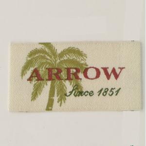 Wholesale Personalized Satin Sewing Woven Neck Labels For T Shirts 3/4&quot; X 2 1/2&quot; from china suppliers