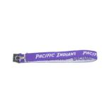 Customized Exhibition Purple Neck Lanyards For Id Cards 0.6mm To 2.5mm Thickness