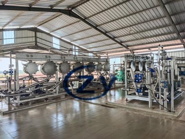 Stainless Steel 304 Tapioca Starch Machine Concentration Cyclone Cassava