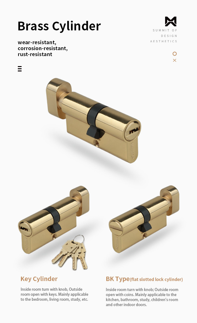 130mm 63mm Brass Modern Internal Door Handles For Wooden Doors