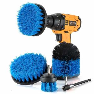 Wholesale 12.7cm Household Power Drill Cleaning Brush Attachment Scrubber Set 300g from china suppliers