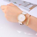 Waterproof 3ATM Ultra Thin Quartz Watch 36mm Women'S Watch Gift Set