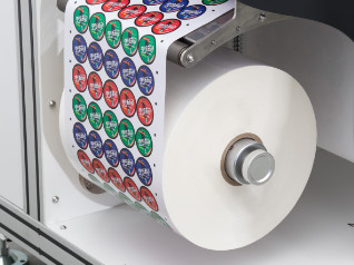 Digital Color Label Maker Roll To Roll Adhesive Inkjet Sticker Printer Label Printing Machine And Cutter
