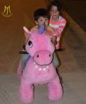 Hansel best selling children electric stuffed walking electric animal scooter