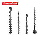 Customized Rice Harvester Stainless Steel Screw Shaft For Machinery Repair