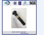 Zinc Plated Forged Bolts Track Fish Bolts And Nuts For Railway