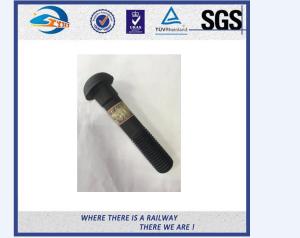 Wholesale Zinc Plated Forged Bolts Track Fish Bolts And Nuts For Railway from china suppliers