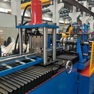 Wholesale C Profile Purlin Stud Track Roll Forming Machine 100mm 11KW Galvanized from china suppliers